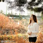 Yeon Ji Eun – Lovely Ji Eun In Outdoors Photo Shoot Foto 29