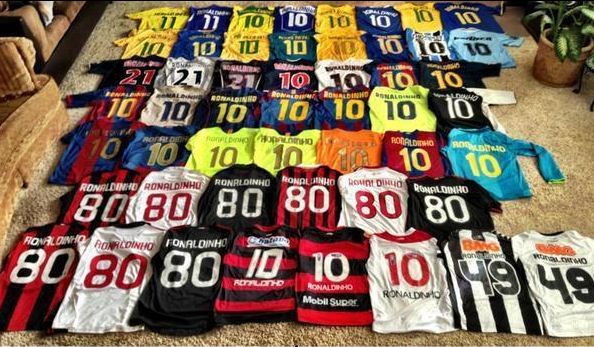 All team Jersey collection of Ronaldinho Gaucho | Picturolisis