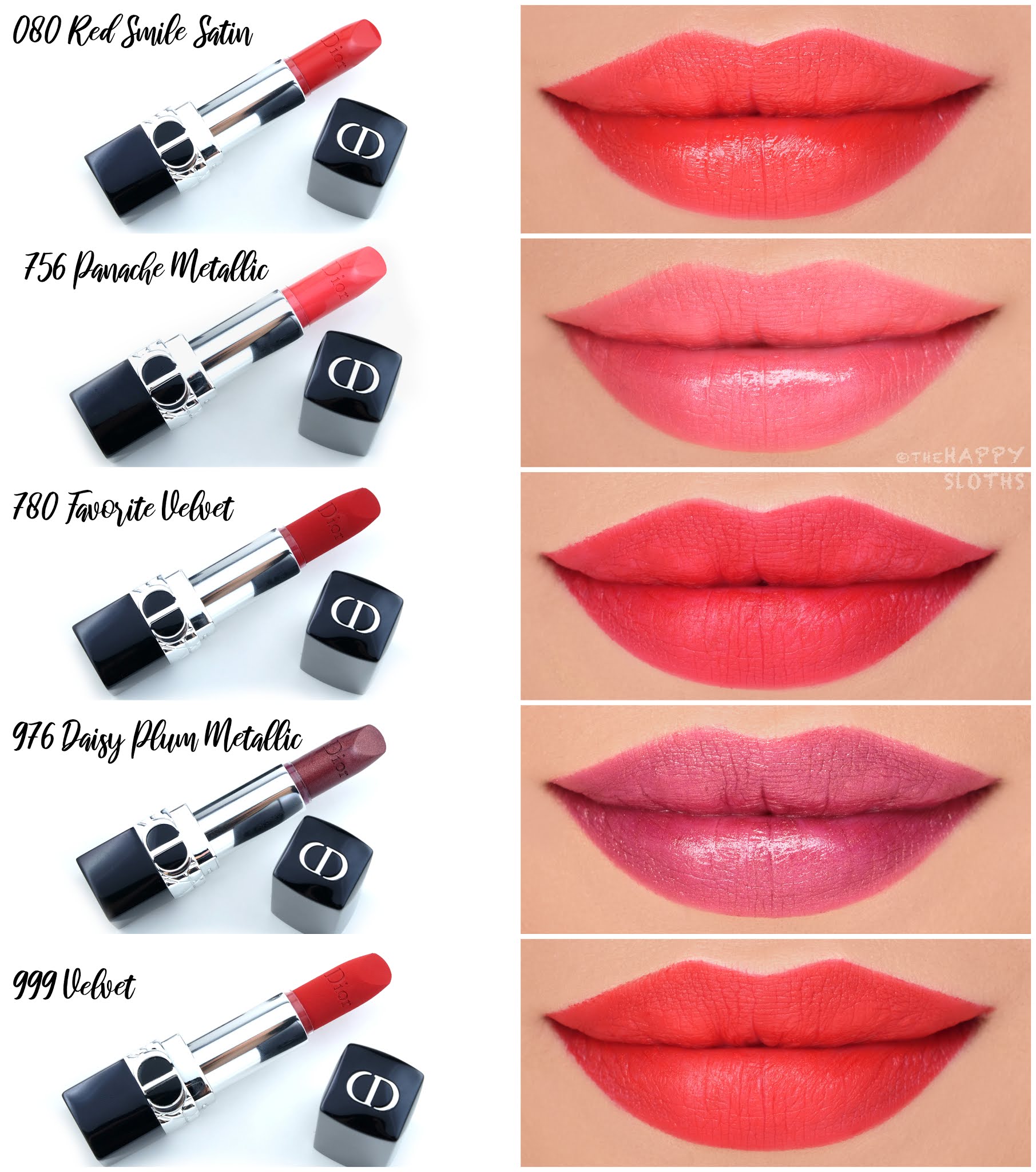 Dior *NEW* Rouge Dior Refillable Lipstick: Review And Swatches The ...