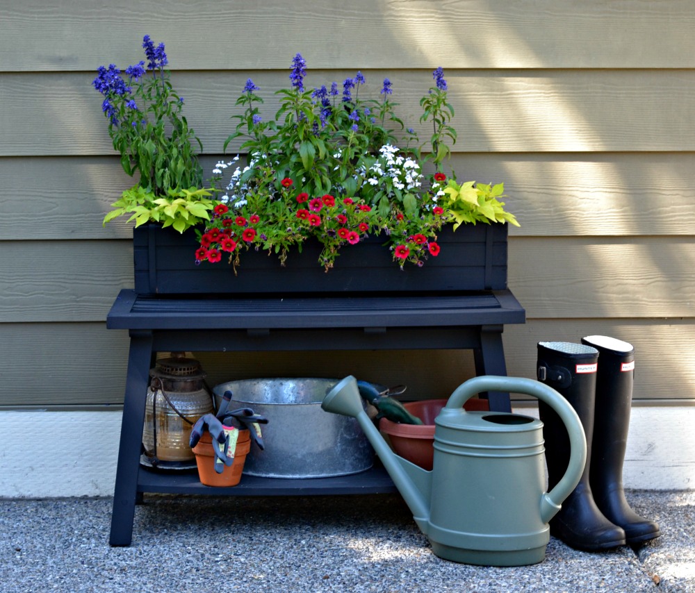 DIY Potting Bench
