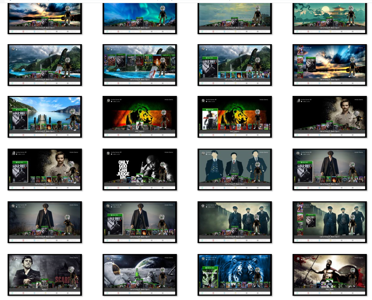 HD PARA XBOX 360 RGH / JTAG Testando Backgrounds na Aurora