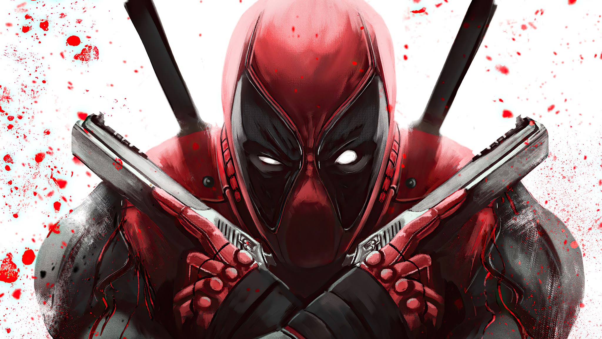 Deadpool Artwork Wallpaper - XFXWallpapers