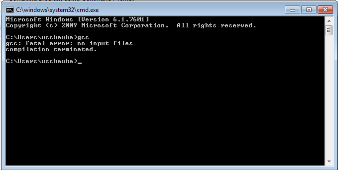 CodeOn: Compiling program using Command Prompt