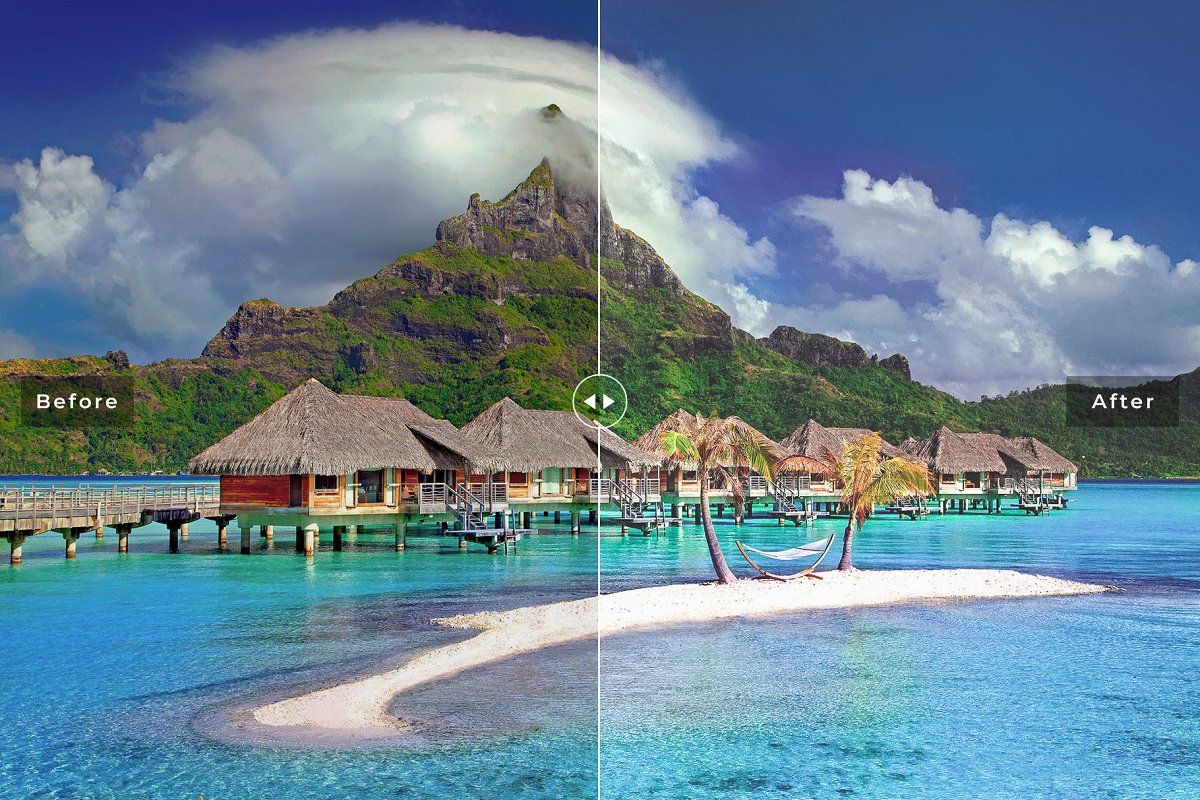 Presets Lightroom Saint Barthelemy (DNG, LR, XMP, ATN)