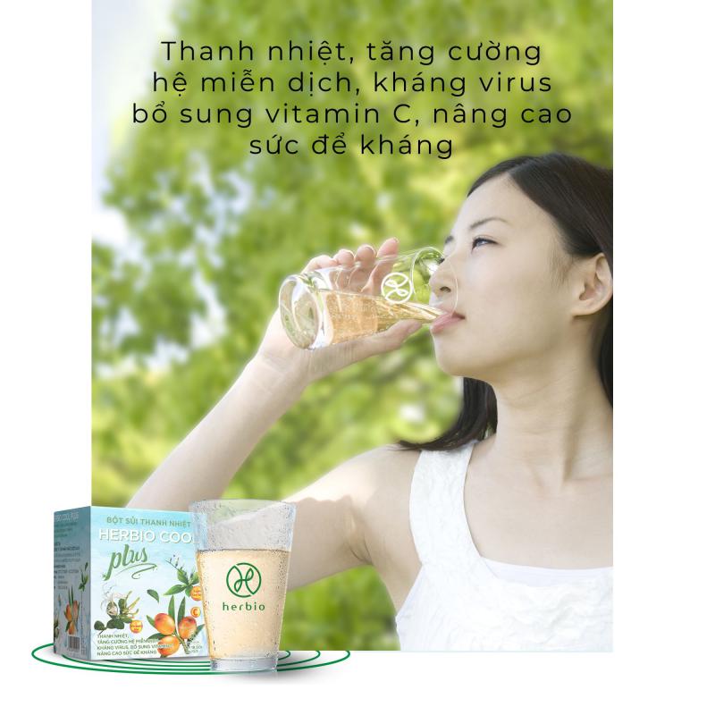 Bột Sủi Thanh Nhiệt Herbio Cool Plus