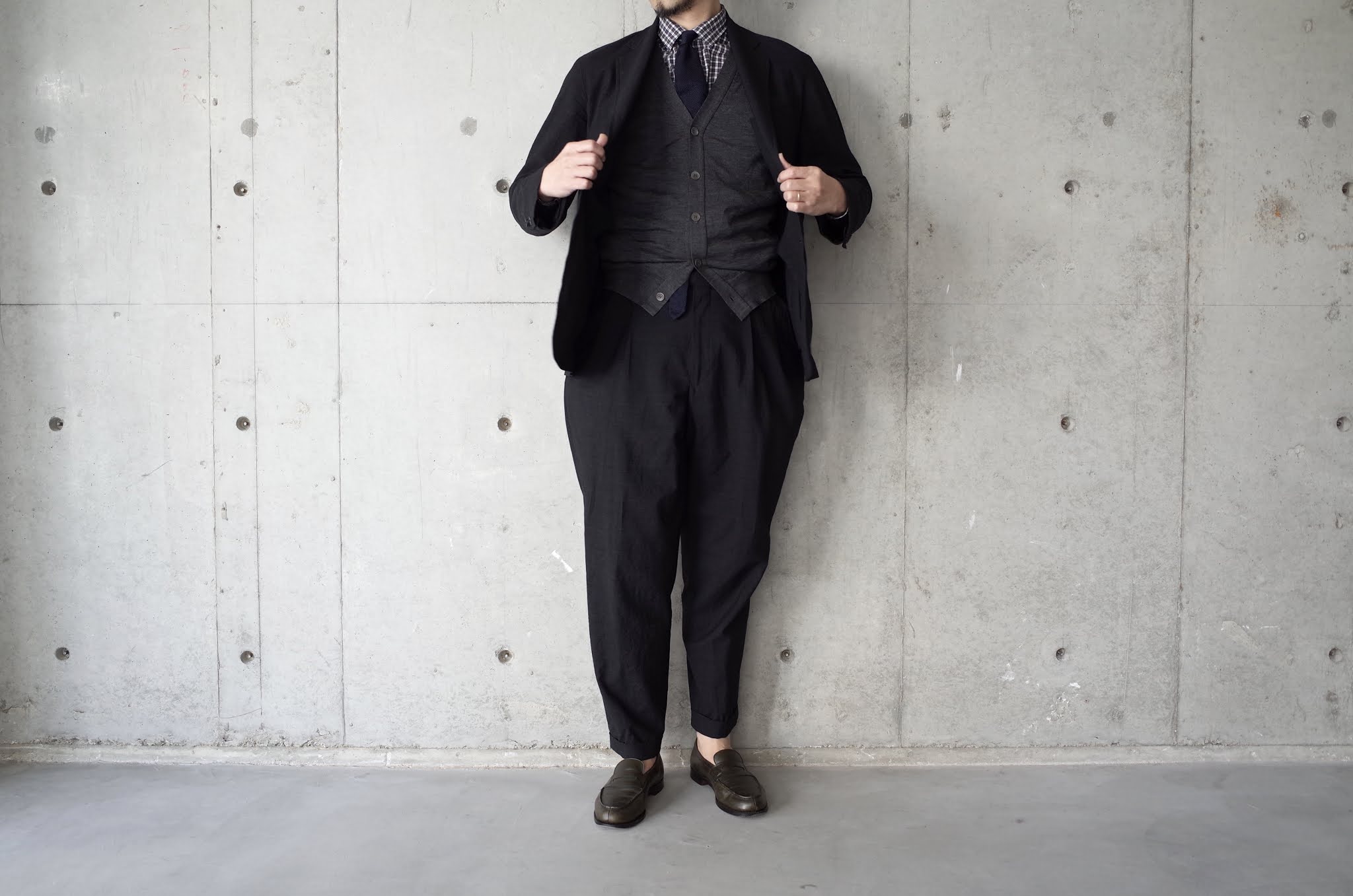 COMOLI 21SS WOOL 2B JACKET テーラードジャケット 3