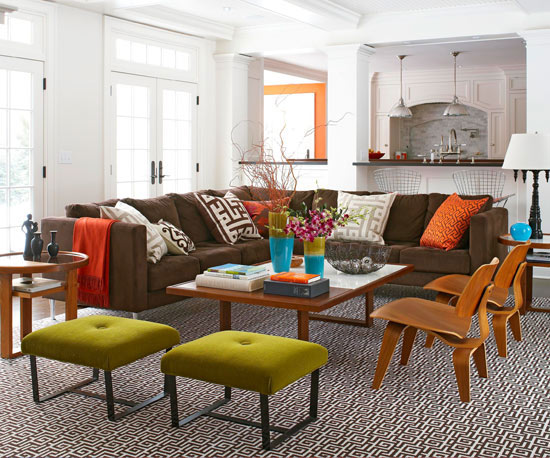 New Home Interior Design: Using Color Throughout a House