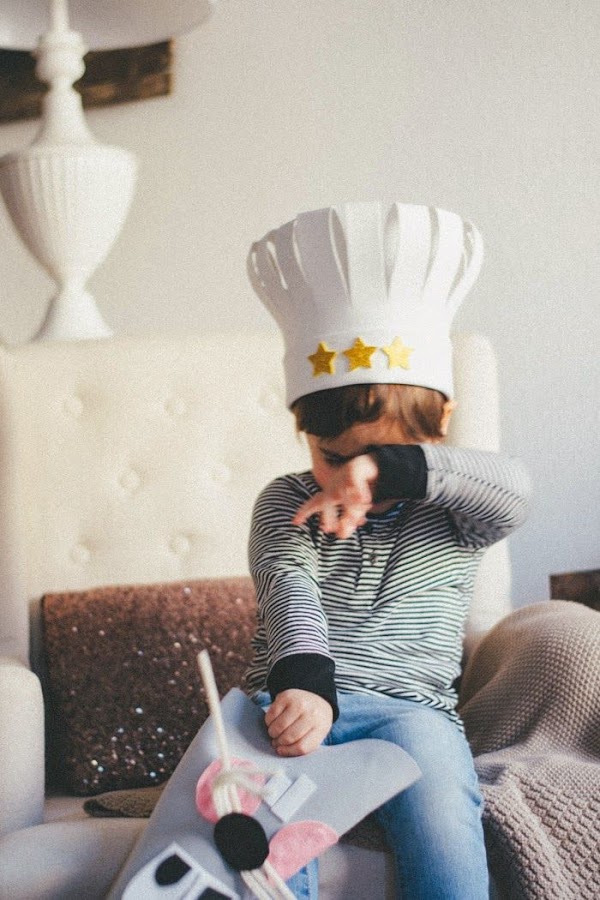 Gorro cocinero diy