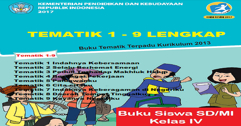 Materi Buku Kelas 4 Tematik 19 Lengkap Kurikulum 2013