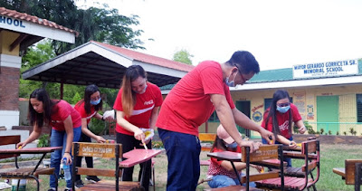 Coca-Cola Iloilo gives back, fields volunteers through Brigada Eskwela