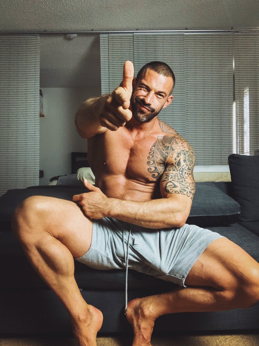 Insta-thotty and fitness model Garic Soldatov naked.