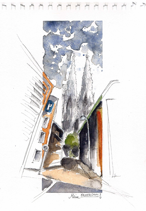 Urban Sketchers Switzerland January 2017