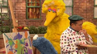 Cookie Monster, Alan, Big Bird, Sesame Street Episode 4407 Still Life With Cookie season 44