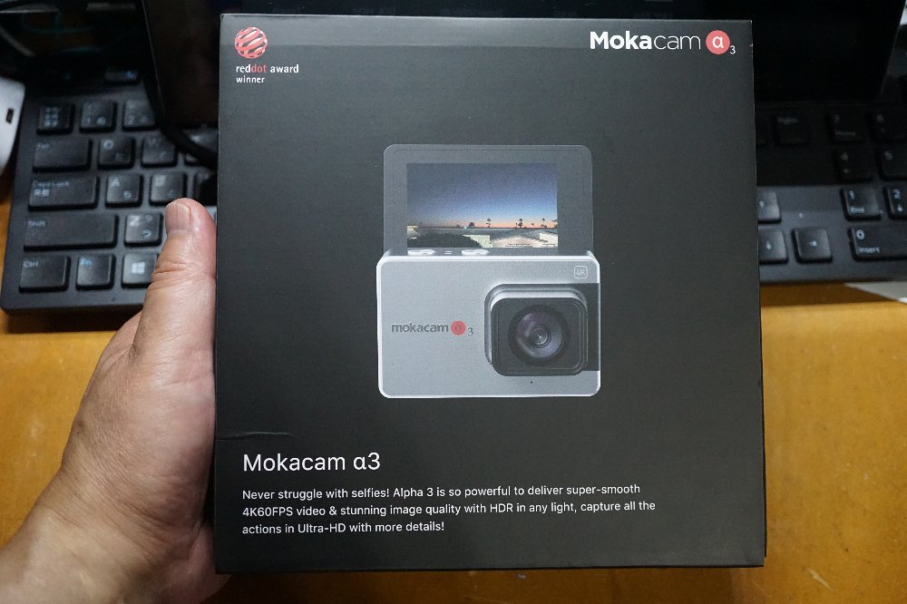 ついに再販開始！】 mokacam 未開封品 alpha3 アクションカメラ４K α3