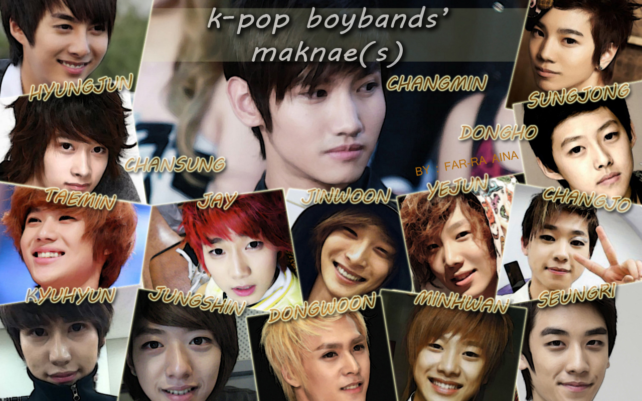 k-pop lover ^^: K-Pop Boybands' Maknae(s) Wallpaper