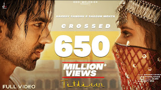 Titliaan Lyrics in Hindi