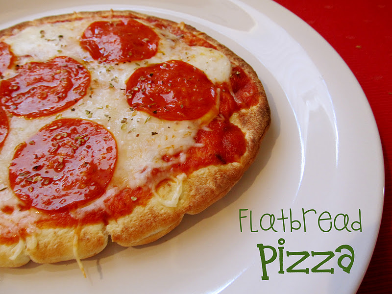 Lovely Little Snippets Flatbread Pizza