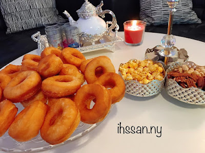 طريقة تحضير الدونات حفاف مثل القطن