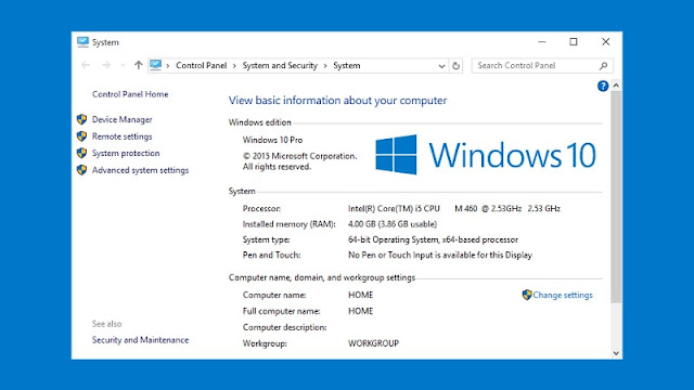 Cara Melihat Spesifikasi PC & Laptop Cara Melihat Spesifikasi PC & Laptop