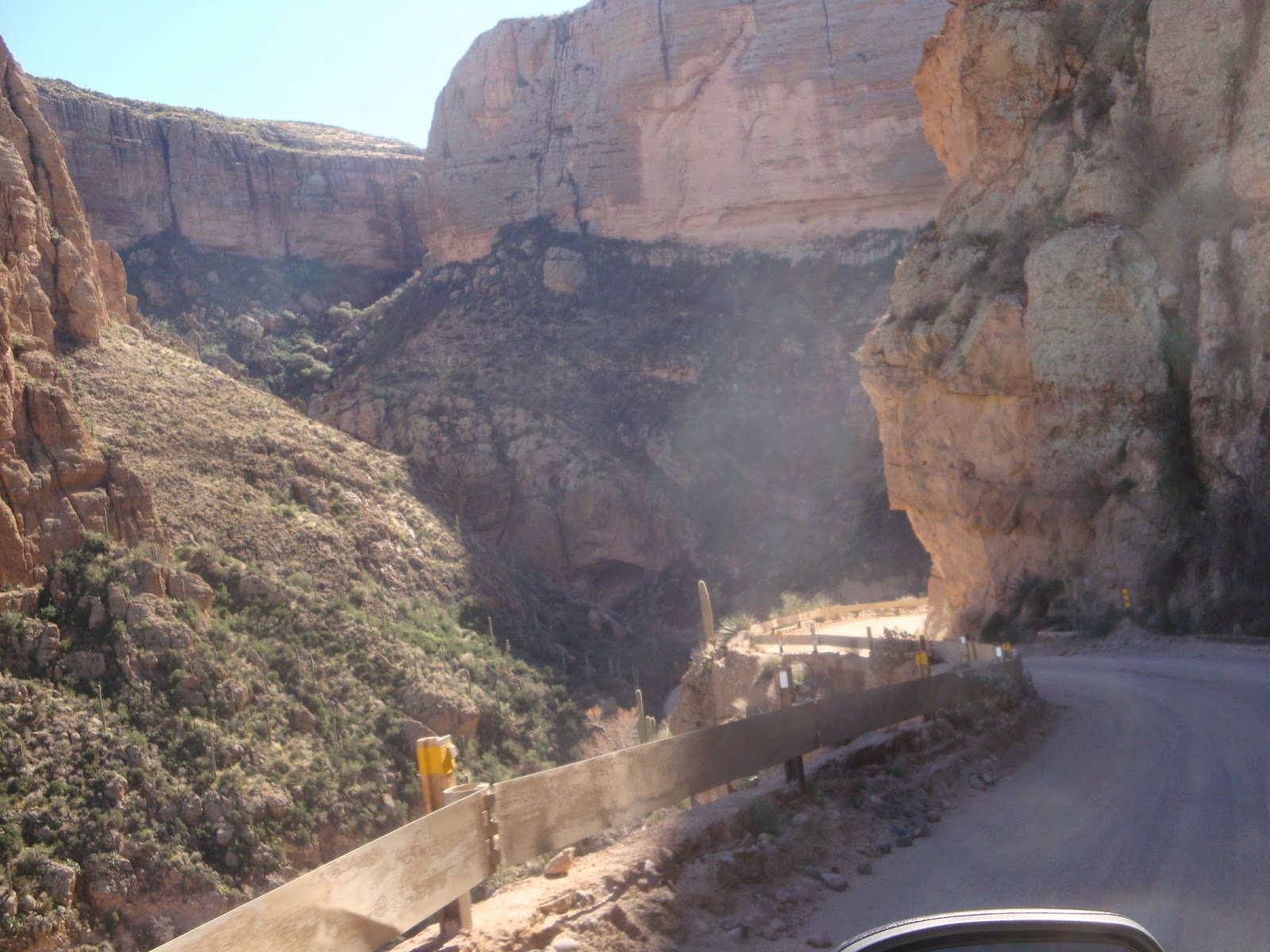 PATI AND LEROY'S TRAVELS Apache Trail, Tortilla Flat and Lower Cliff