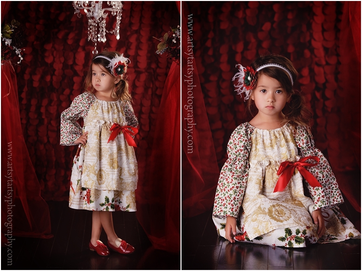 Charming Necessities Boutique Holiday 2011 Noel Boutique Peasant Dress