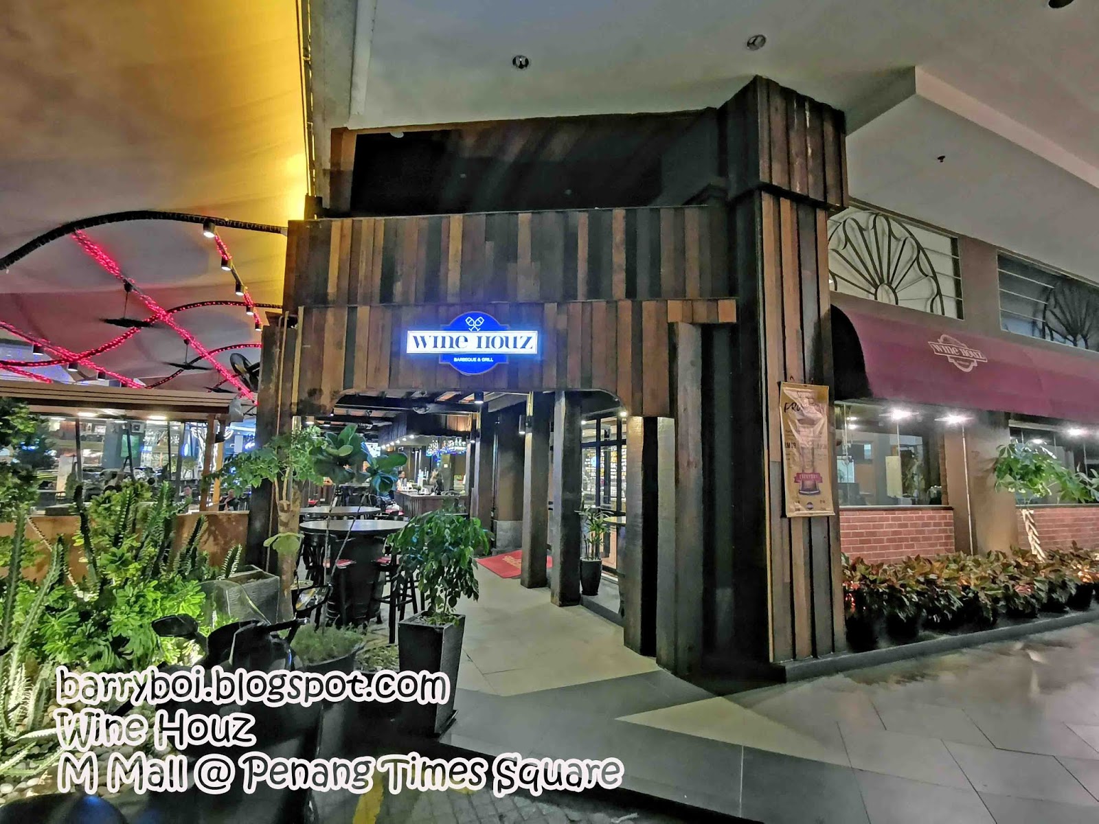 Affordable Set Lunch and More at Wine Houz, M Mall Penang Times Square.