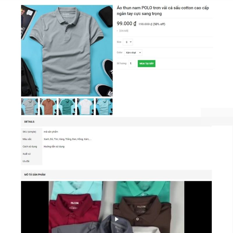 Blogspot Bán Hàng Thời Trang Nam-Nữ Affiliate Chuẩn SEO