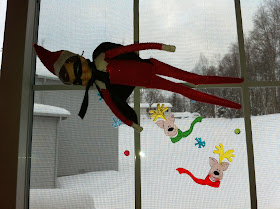 Elf on the Shelf Idea Super Hero Elf