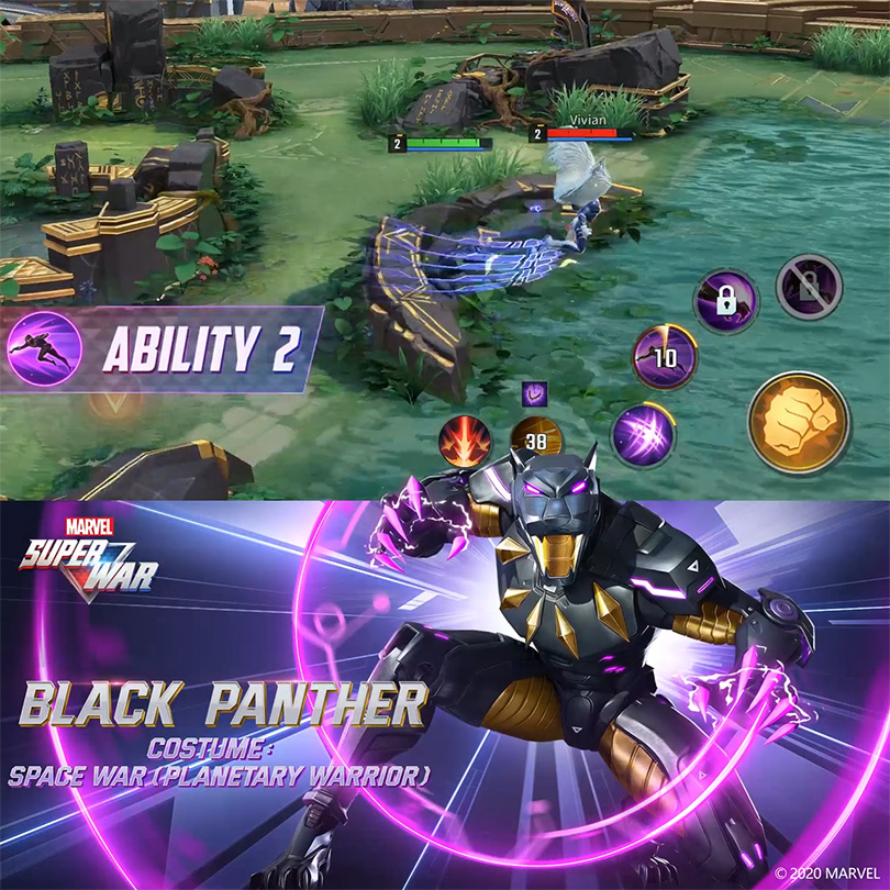 Black Panther Space War Ability 2