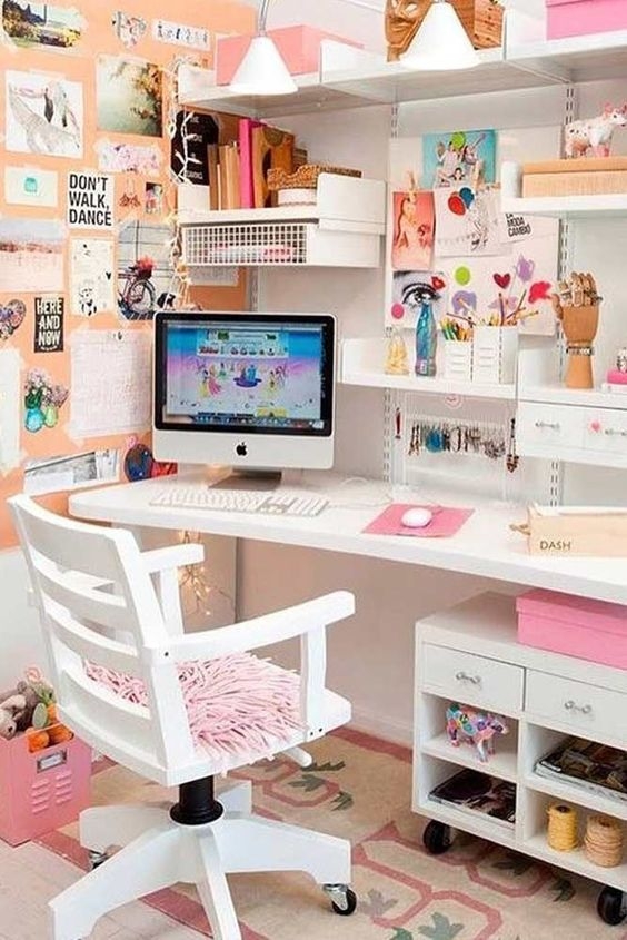 25 A Comfortable Study Room Ideas For Girls ARA HOME