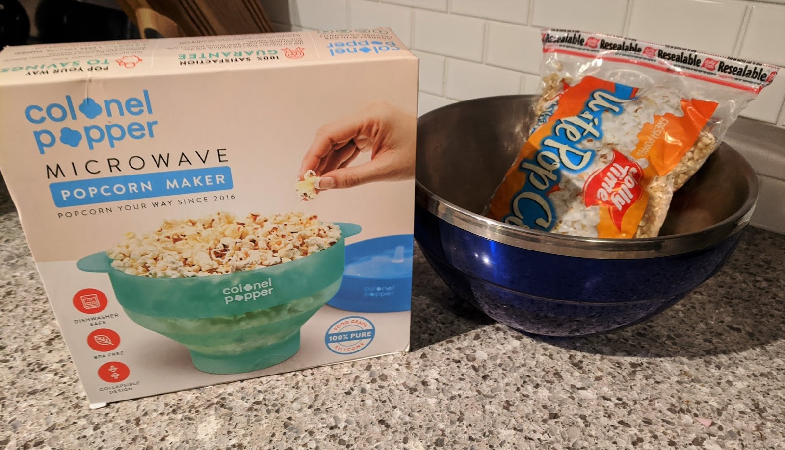 One Momma Saving Money Colonel Popper Popcorn Maker Healthy