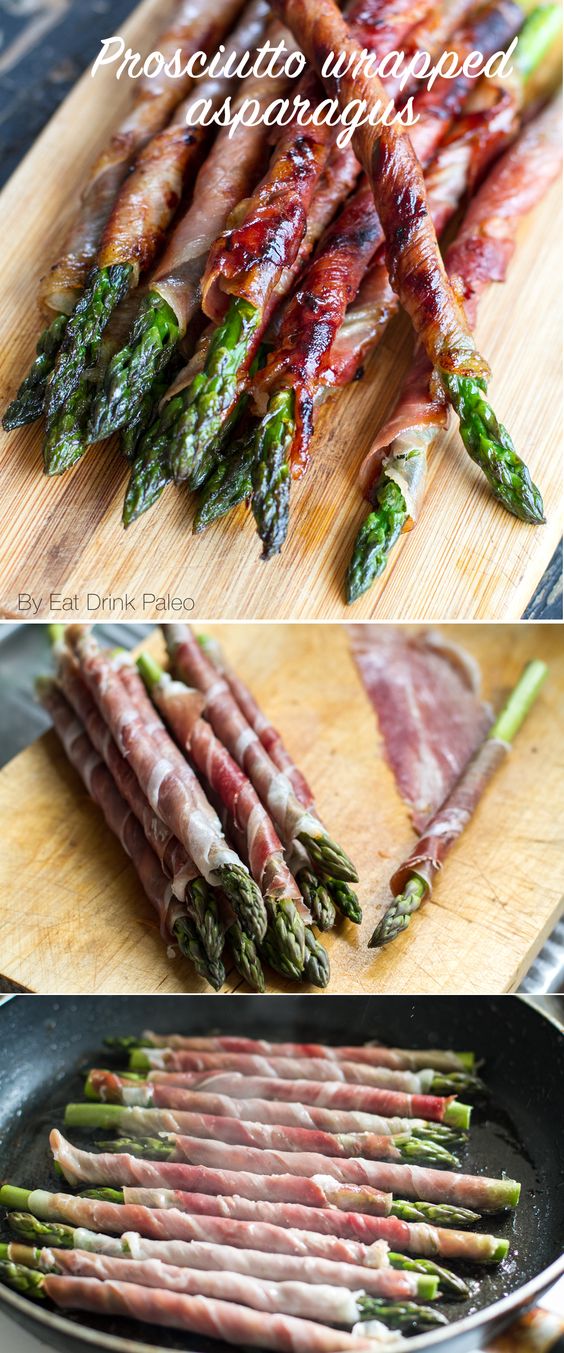 Prosciutto Wrapped Asparagus dessert recipes diabetics