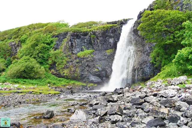 Eas Fors Waterfall, isla de Mull (Escocia)