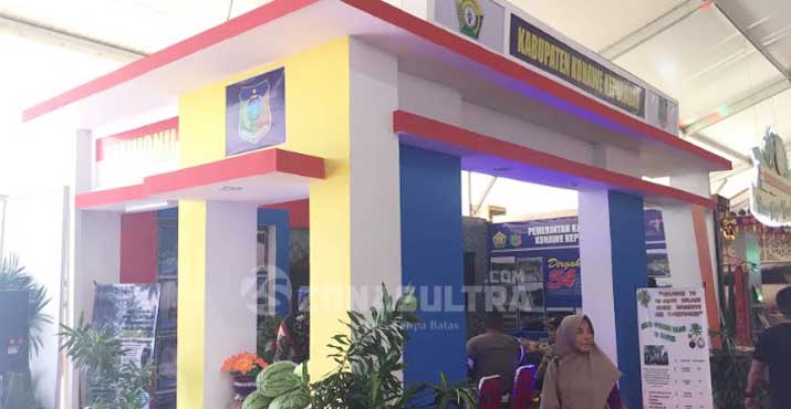 Cantik Dekorasi  Stand  Pameran Makanan Beauty Glamorous