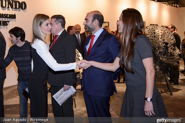 Spanish Royals Attend the Opening of ARCO 2015