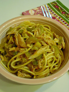 Mississippi Chicken Spaghetti   from Soup Spice Everything Nice