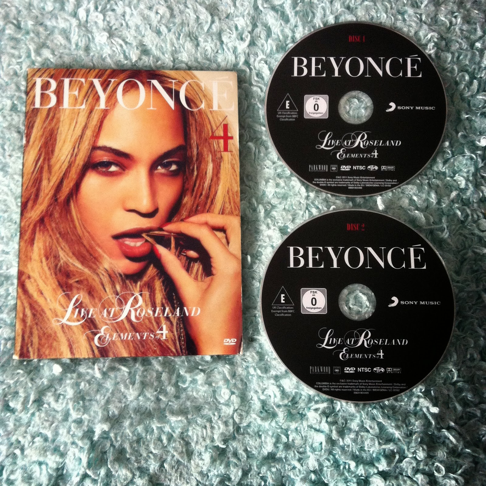 SCHEI126 CD COLLECTION: Beyoncé - Live At Roseland : Elements Of 4 ...