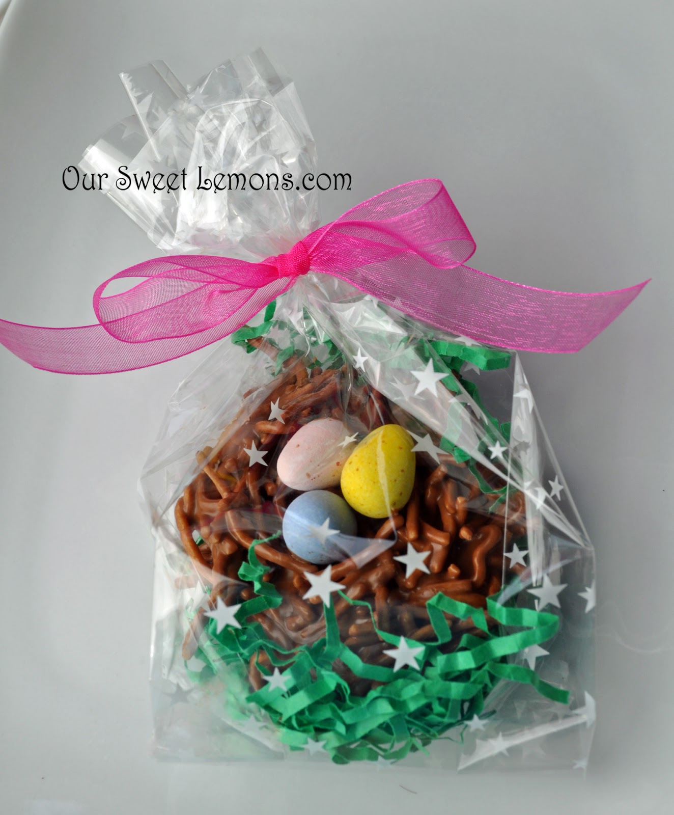 Easter Assorted Eggs in a Net Bag