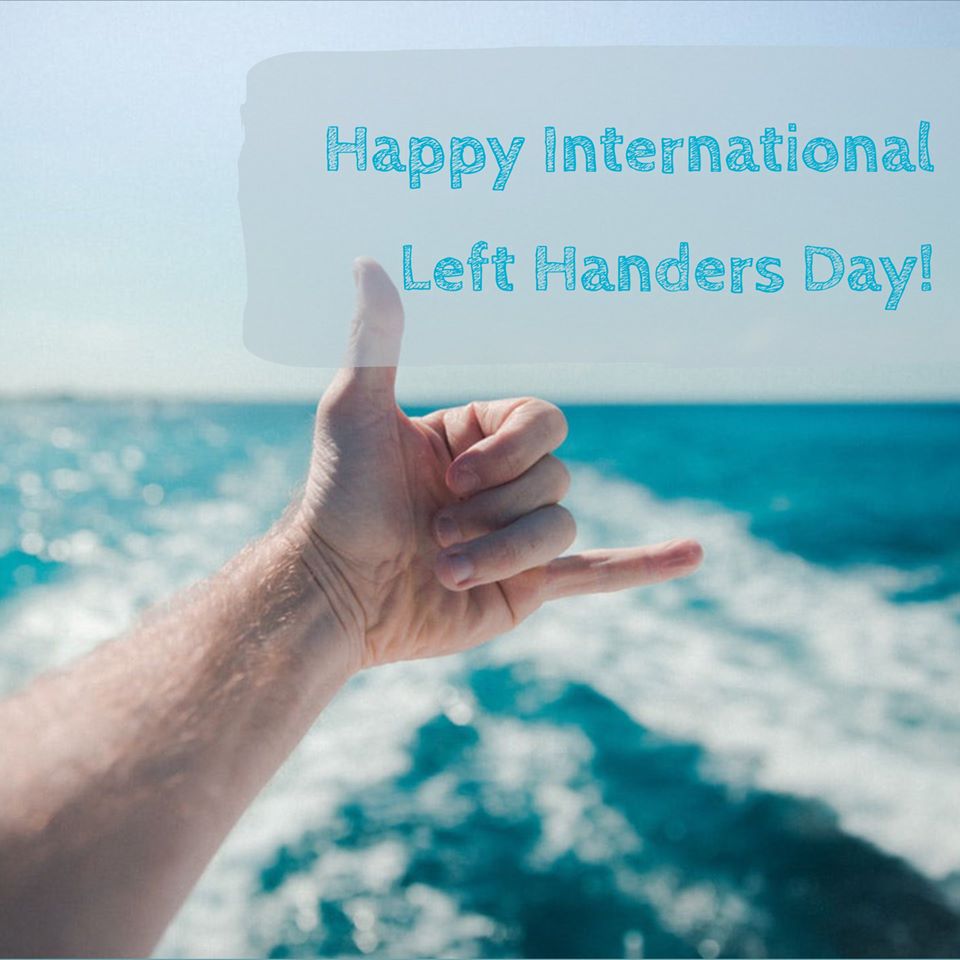 International Lefthanders Day Wishes Images Whatsapp Images