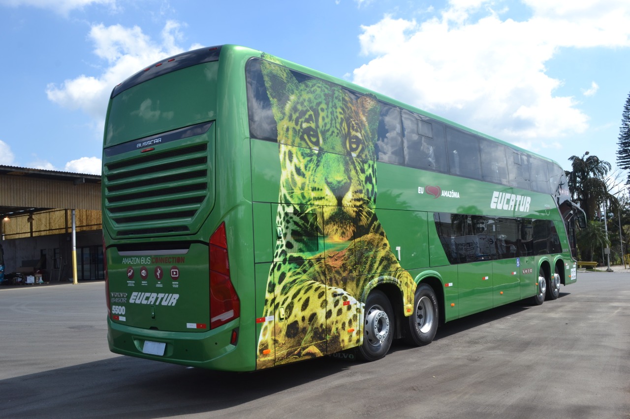 Busscar vende 08 ônibus Vissta Buss DD para a Eucatur 1 eucatur capa2