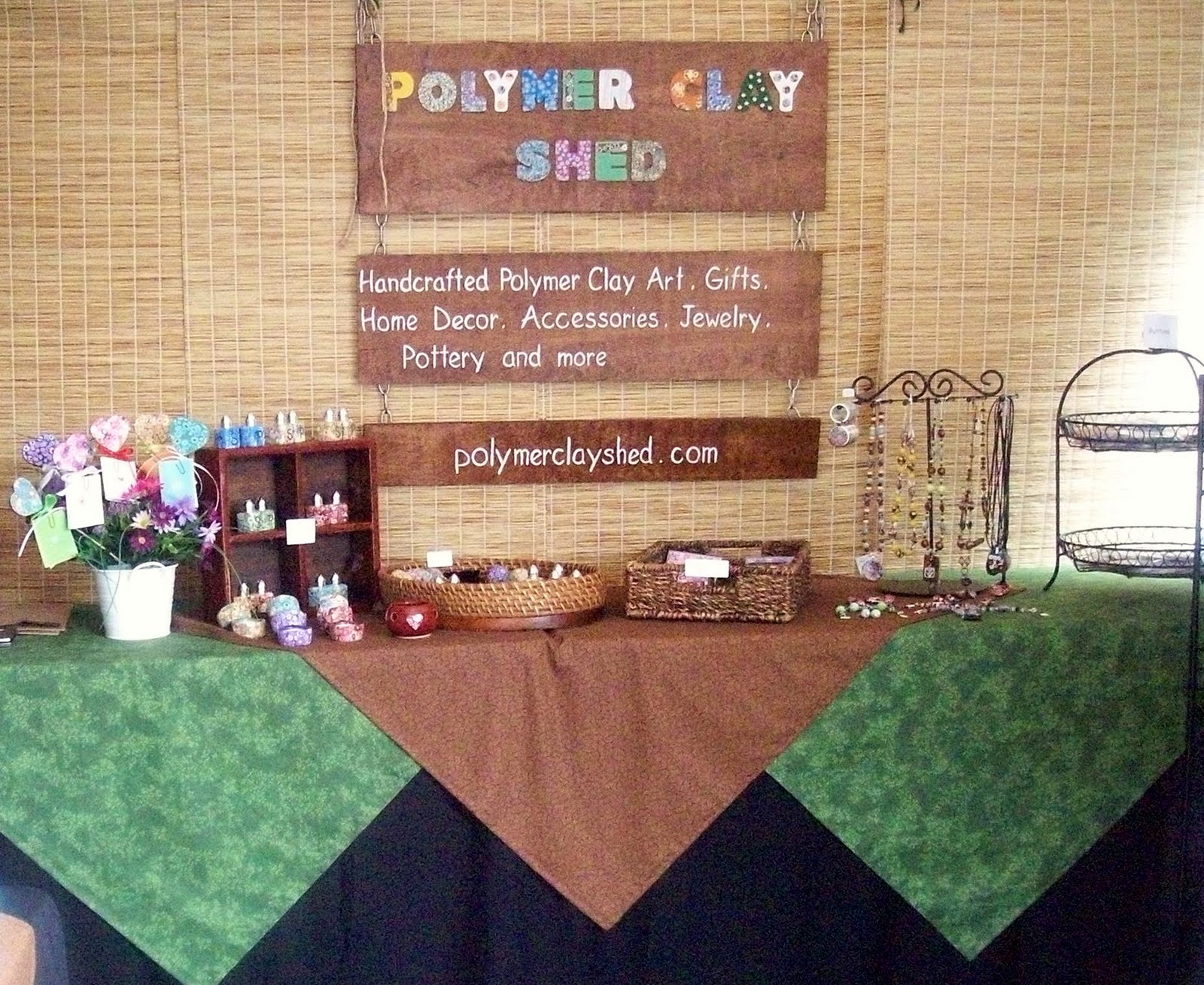 Polymer Clay Shed Nyack Street Fair!