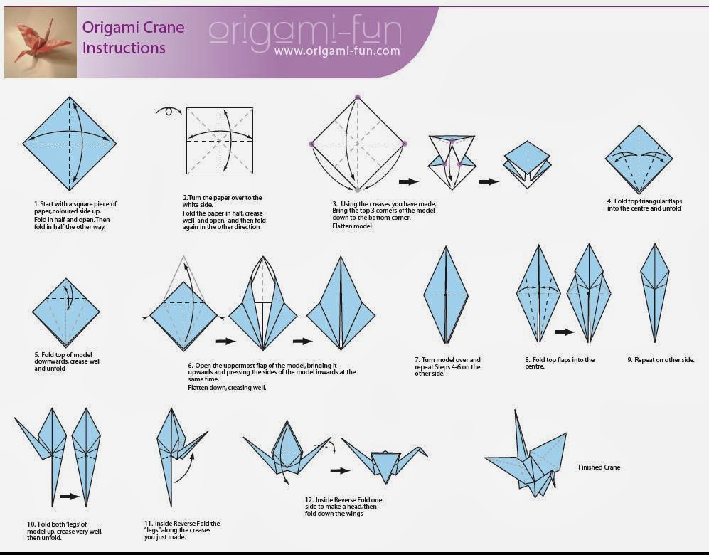 Origami Petén ORIGAMI CRANE (GRULLA)