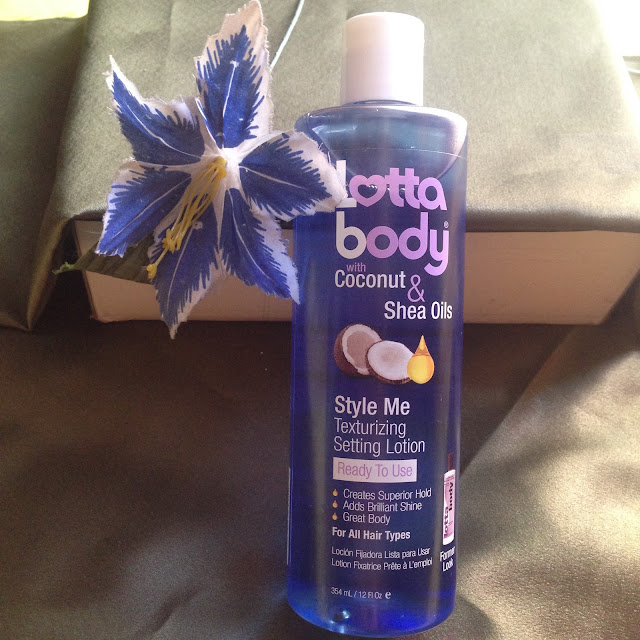 Lotta body with Coconut & Shea oil Style Me Texturizing Setting Lotion