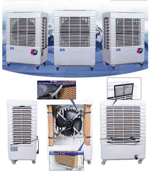Quạt điều hòa hơi nước Air Cooler DR-46 13 Quạt điều hòa không khí Air Cooler DR46
