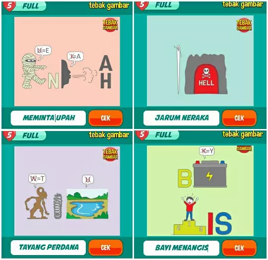 Kunci Jawaban Tebak Gambar Level 117 Tebak Gambar