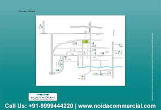 Mahagun Mart Shops Location Map