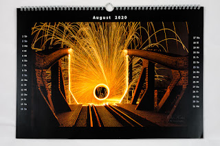 Wandkalender Kunstkalender Lichtkunst Lightpainting Light Art Performance Photography