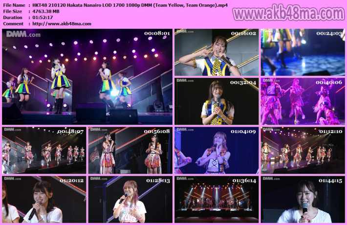 210120 HKT48「博多なないろ」公演 210120 HKT48「博多なないろ」公演