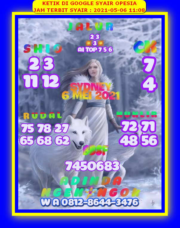 gambar togel sydney