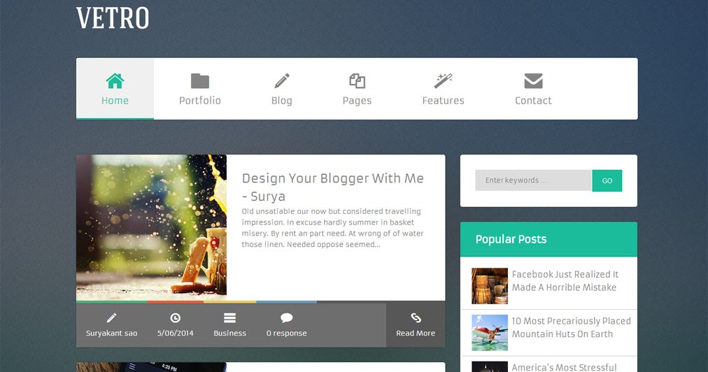 Features page. Дизайн блога примеры. Шаблоны для Blogger. Дизайн страницы блога. Блог пример.